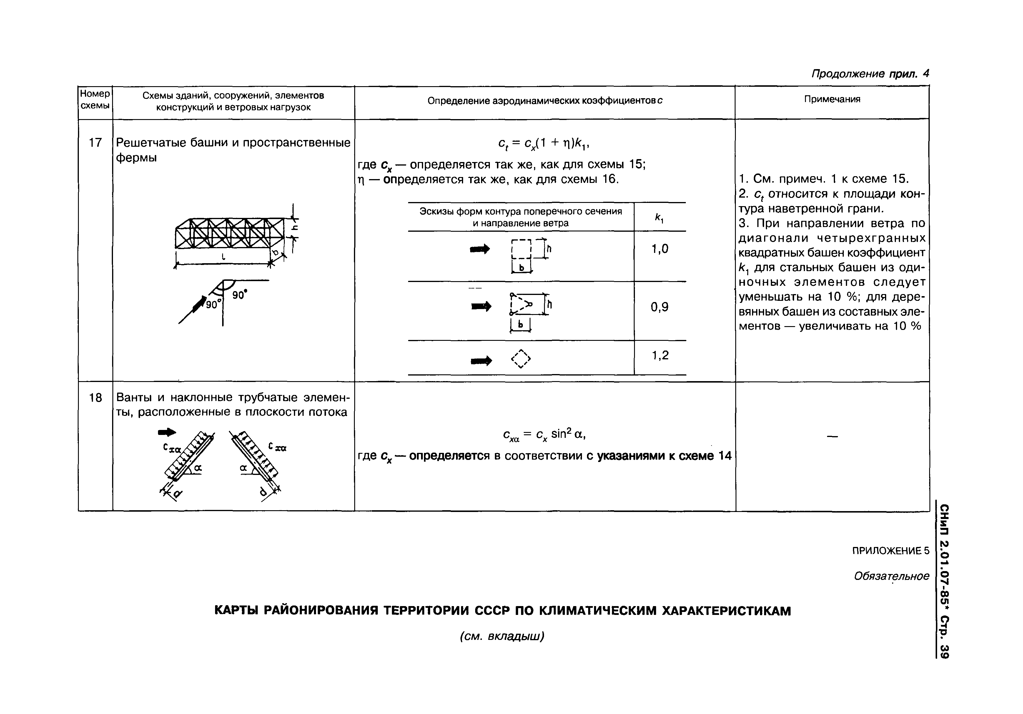 СНиП 2.01.07-85*