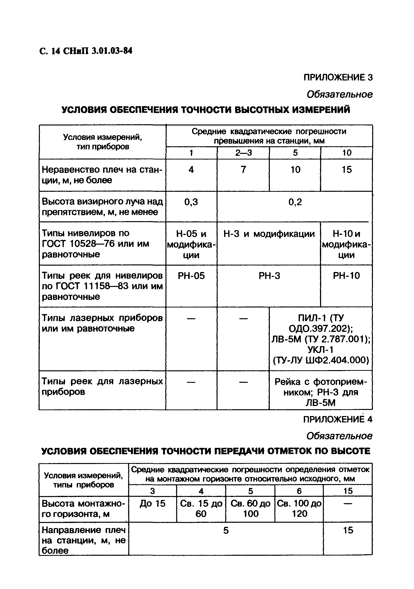 СНиП 3.01.03-84