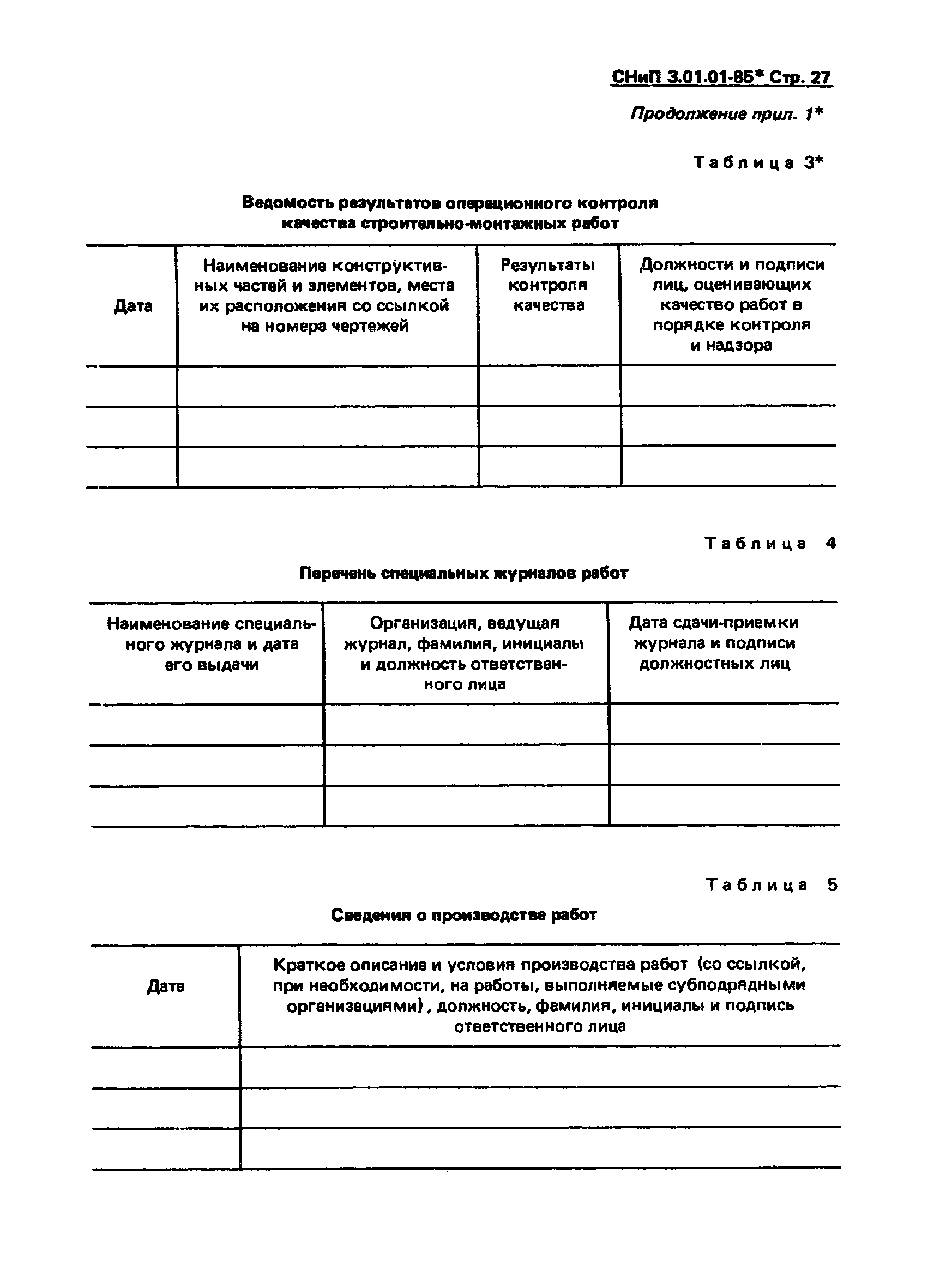 СНиП 3.01.01-85*