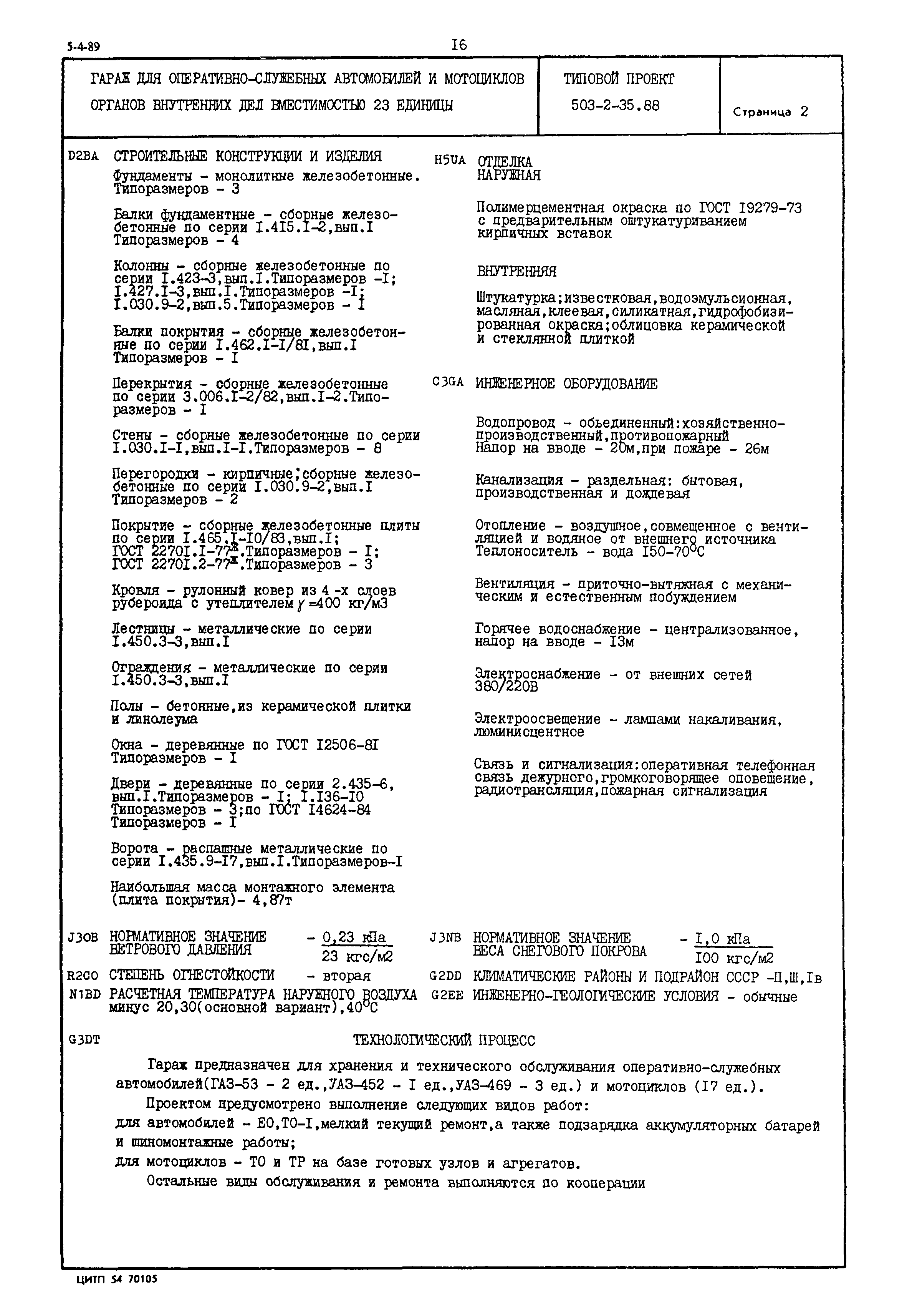 Типовой проект 503-2-35.88