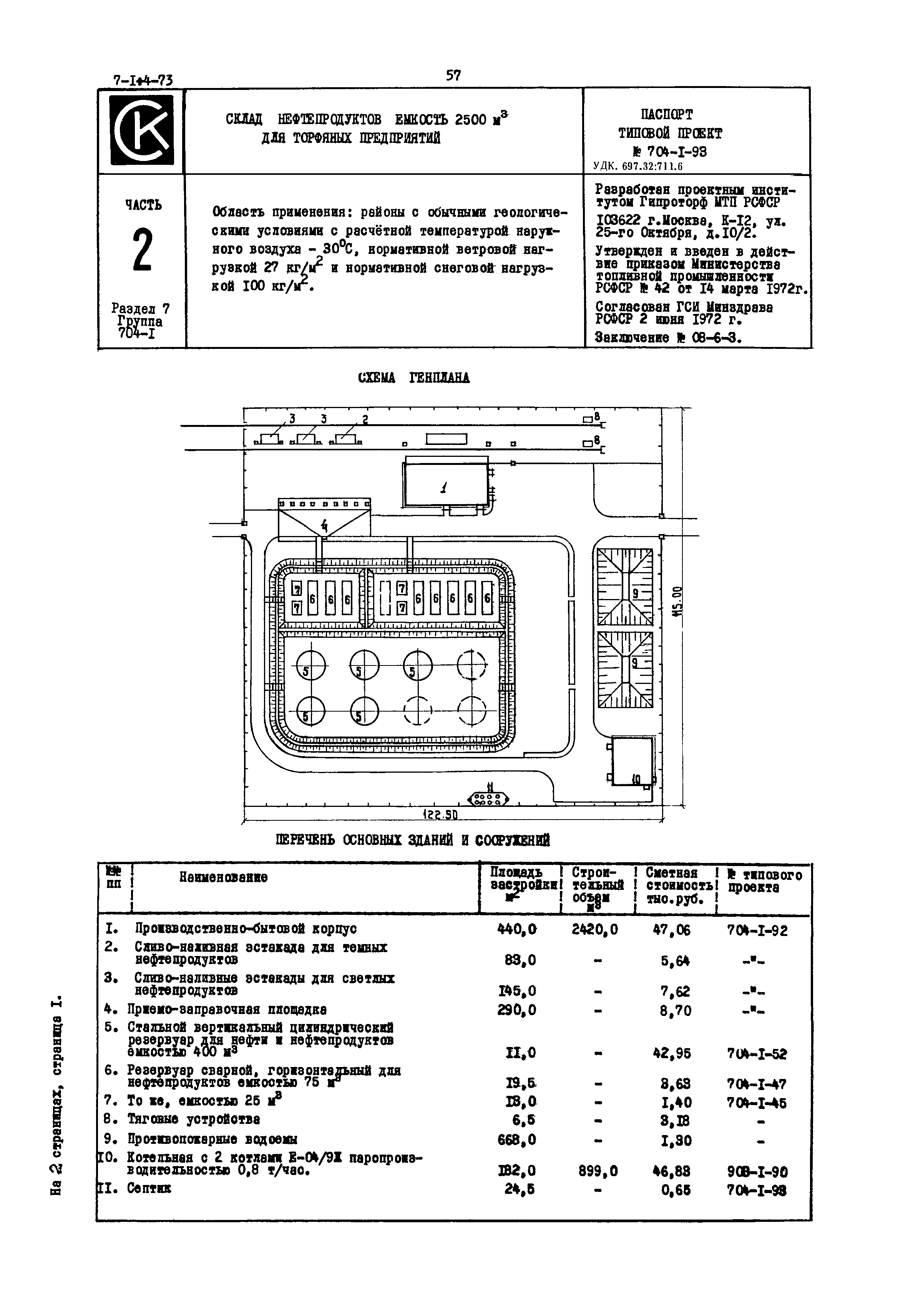 Типовой проект 704-1-93