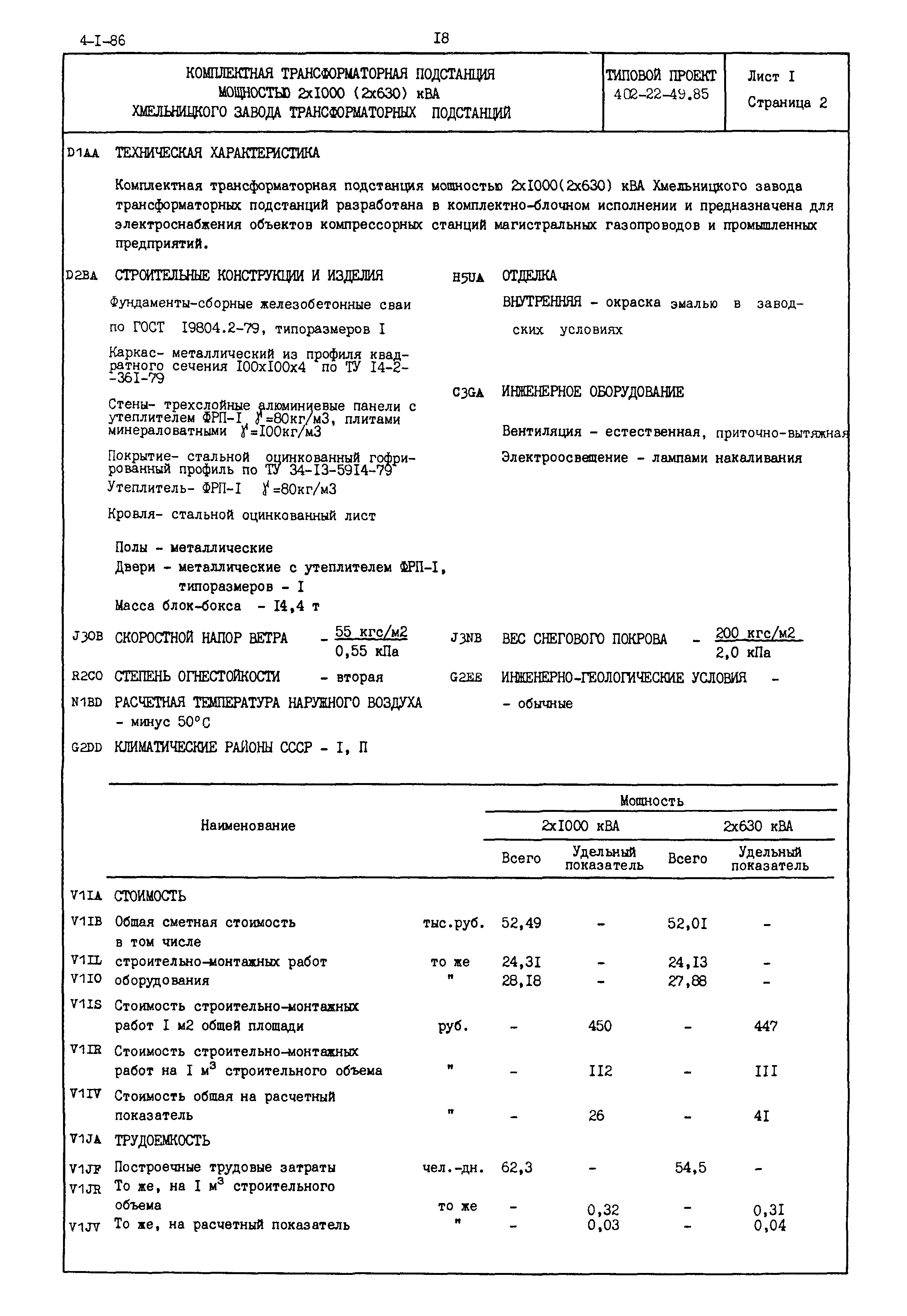 Типовой проект 402-22-49.85