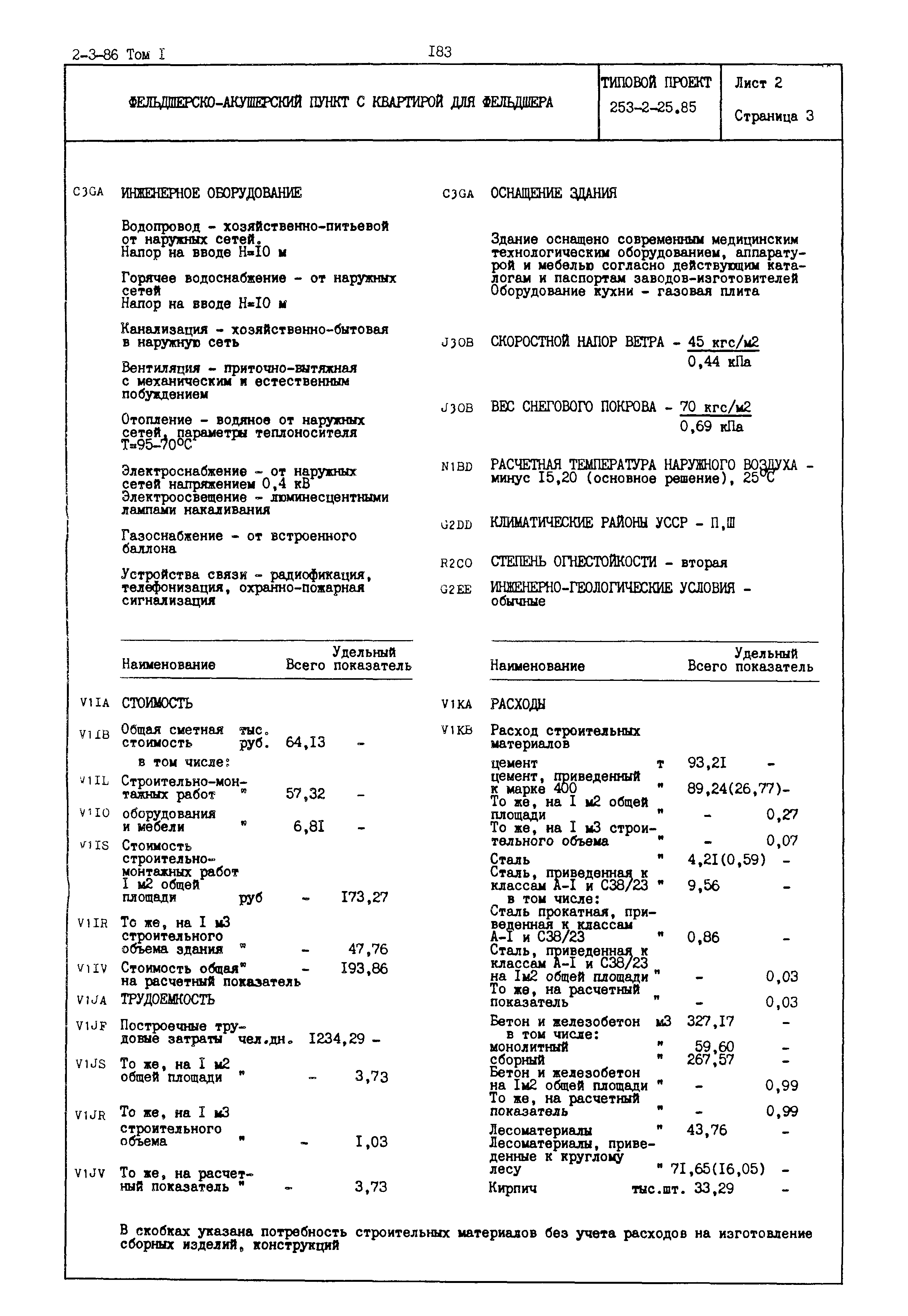 Типовой проект 253-2-25.85