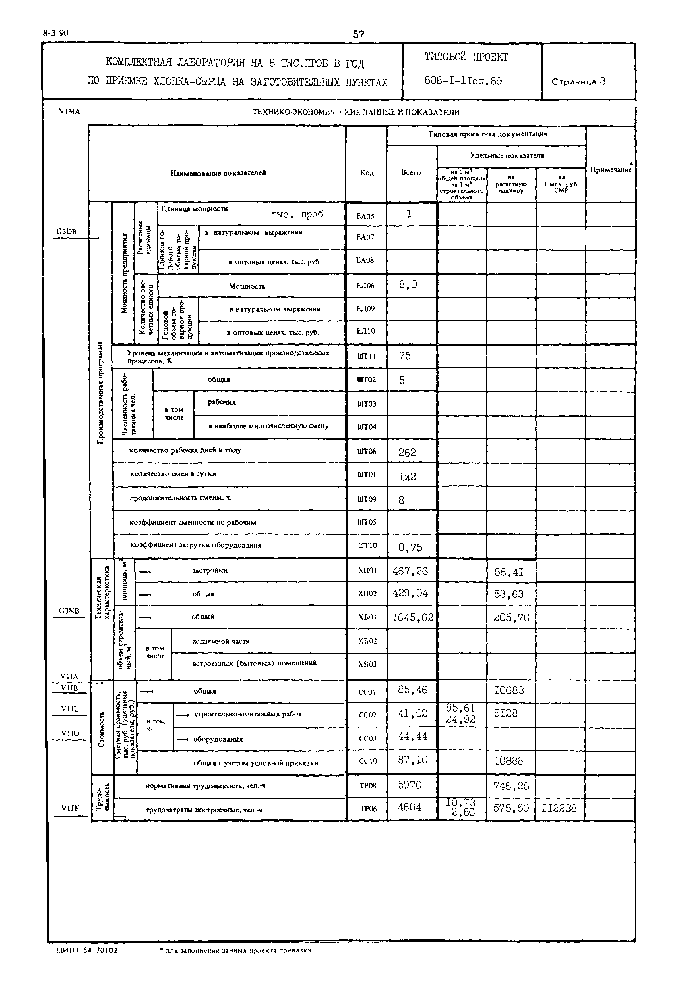 Типовой проект 808-1-11сп.89