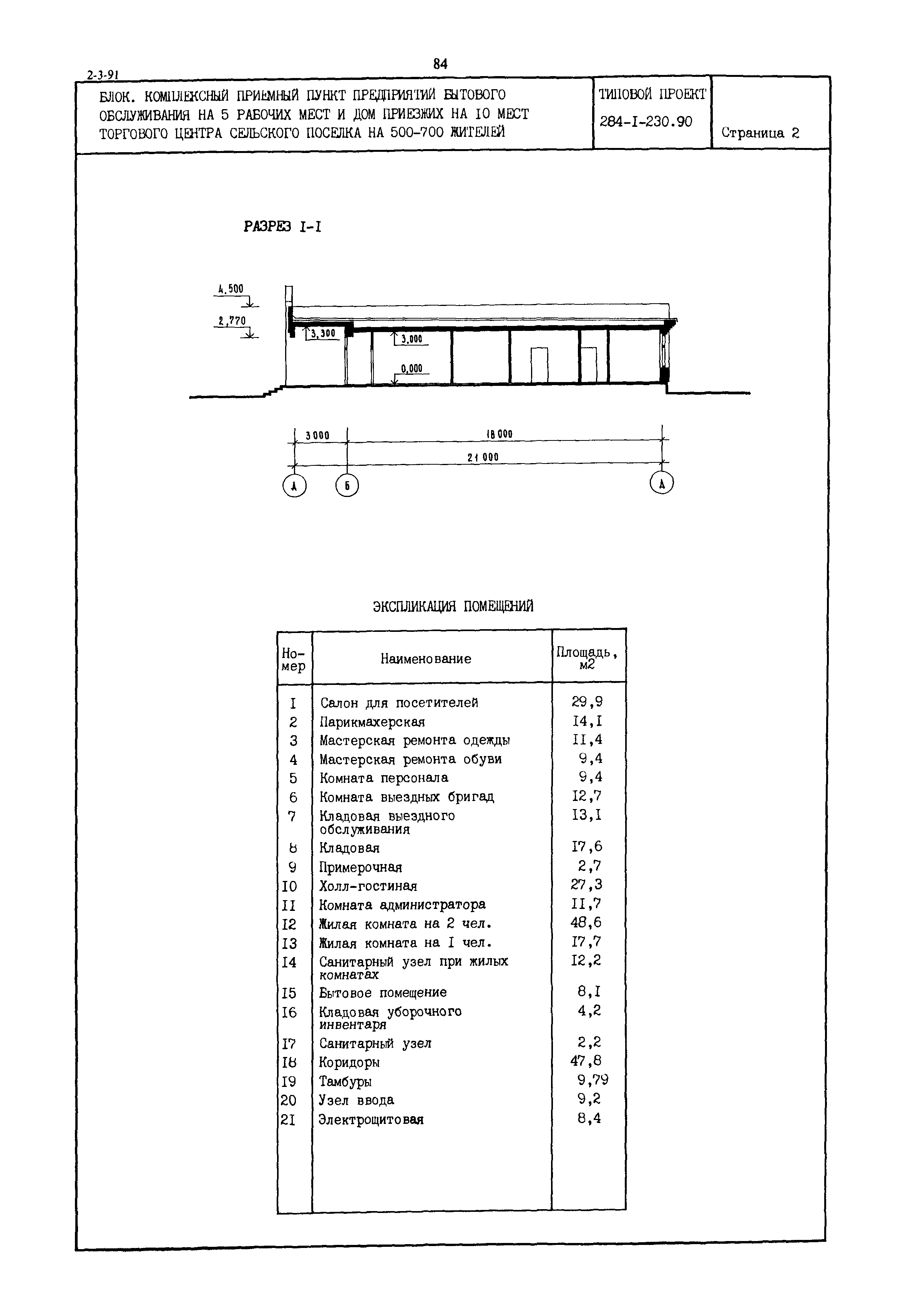 Типовой проект 284-1-230.90