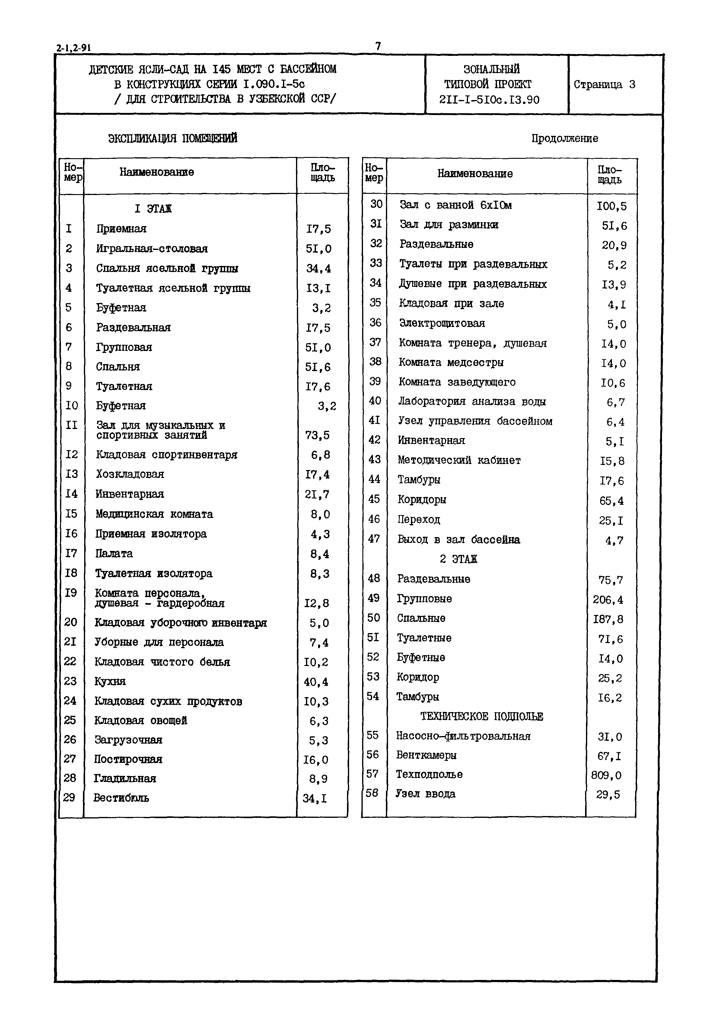 Типовой проект 211-1-510с.13.90