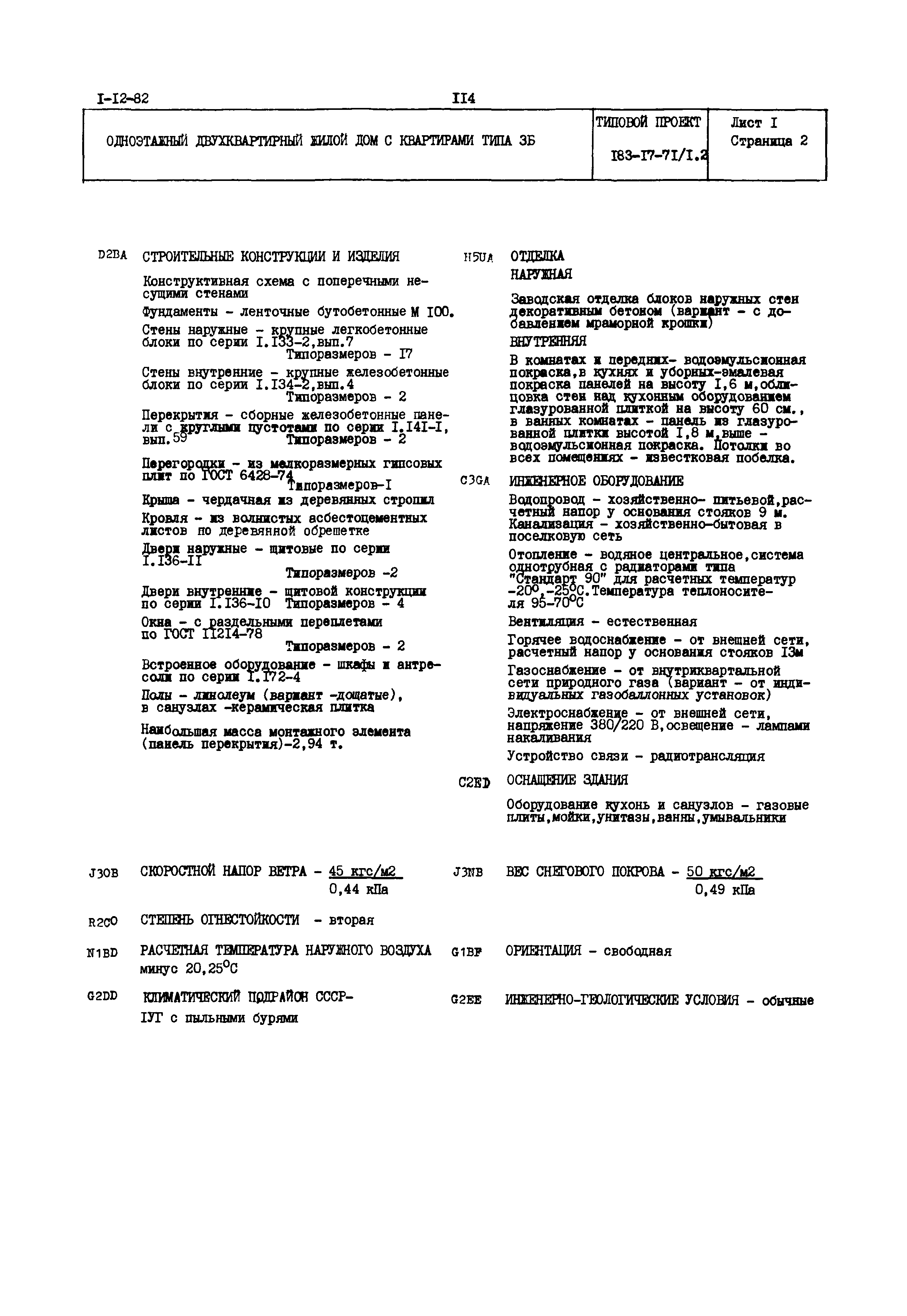 Типовой проект 183-17-71/1.2