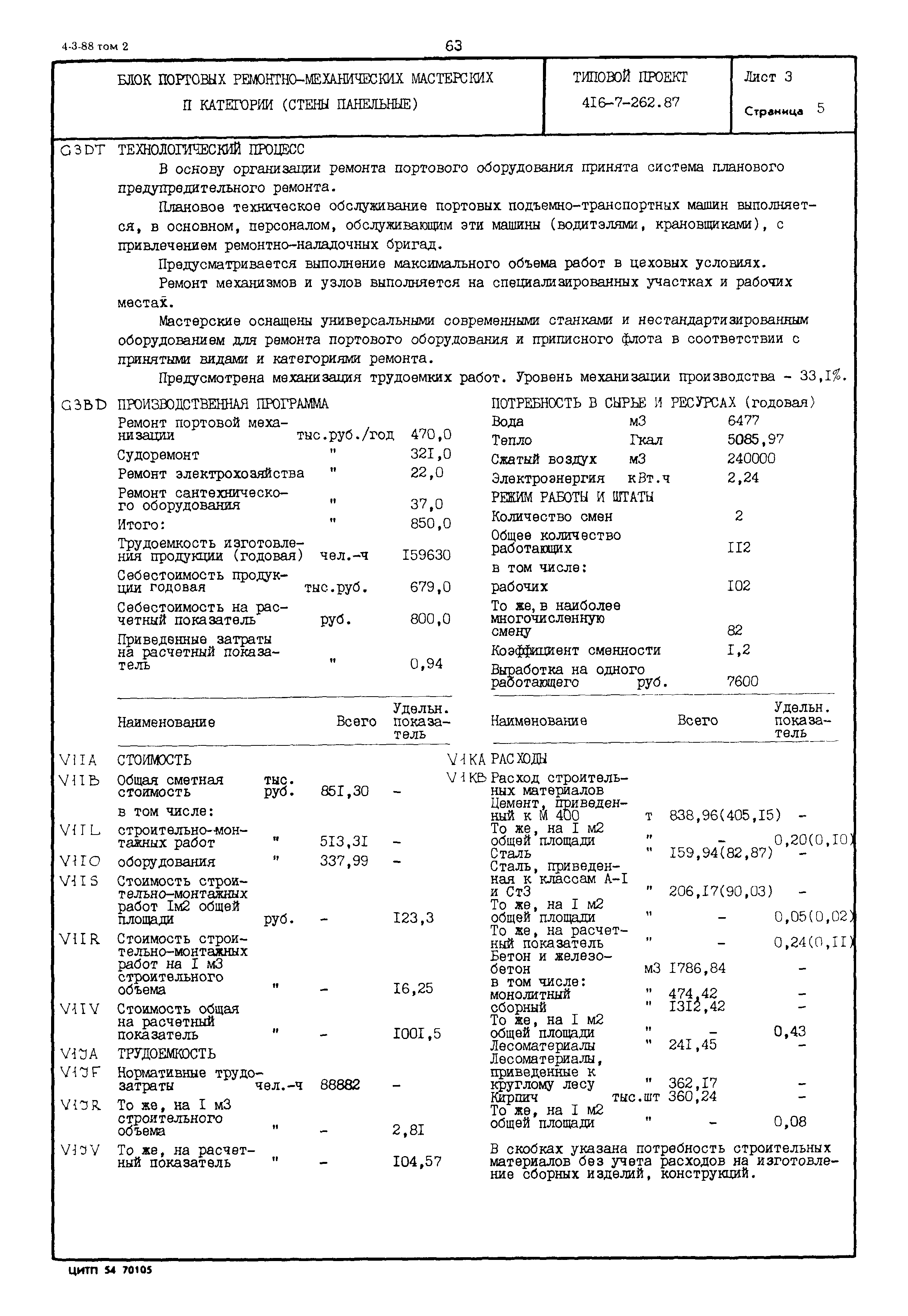 Типовой проект 416-7-262.87