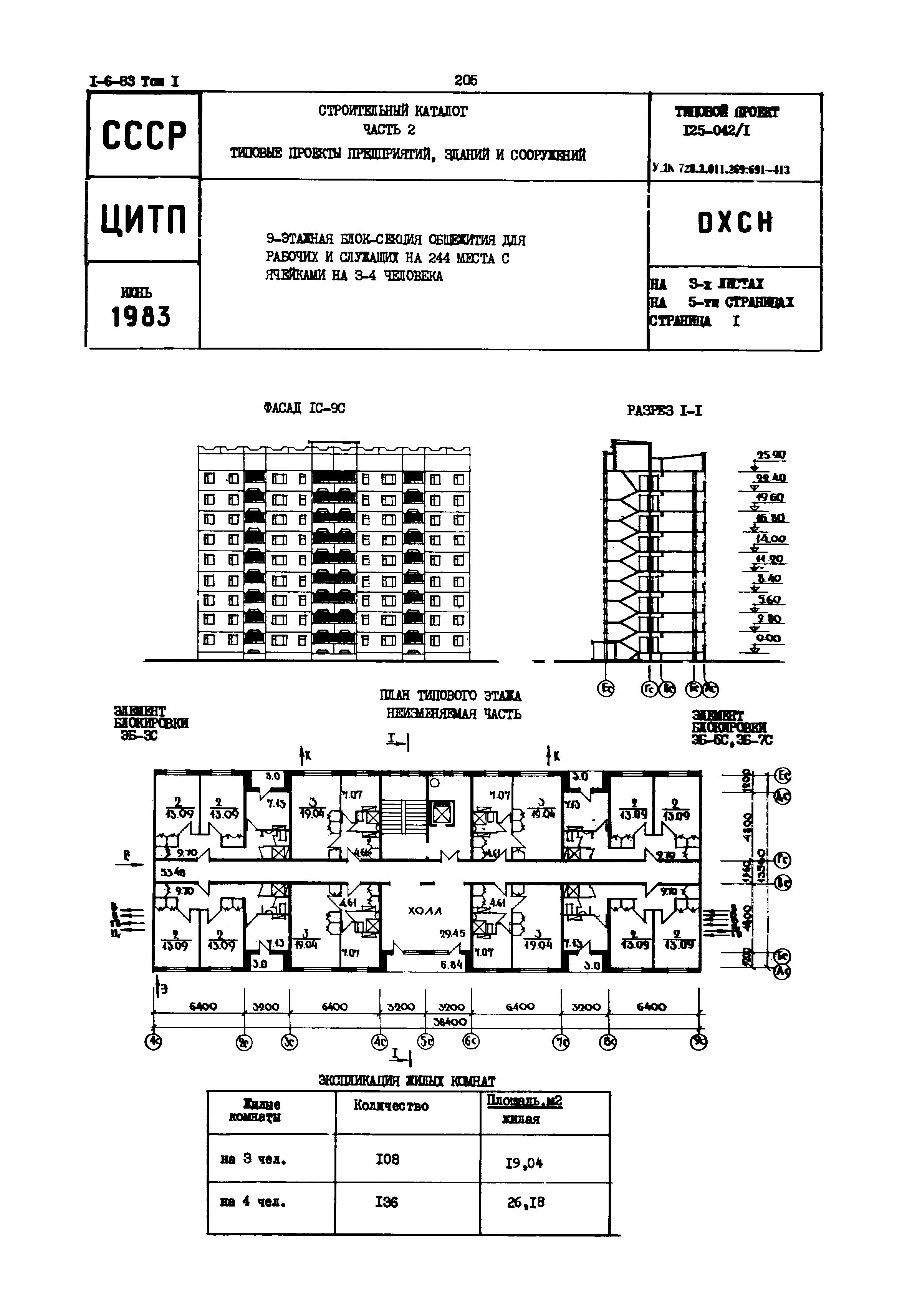 Типовой проект 125-042/1