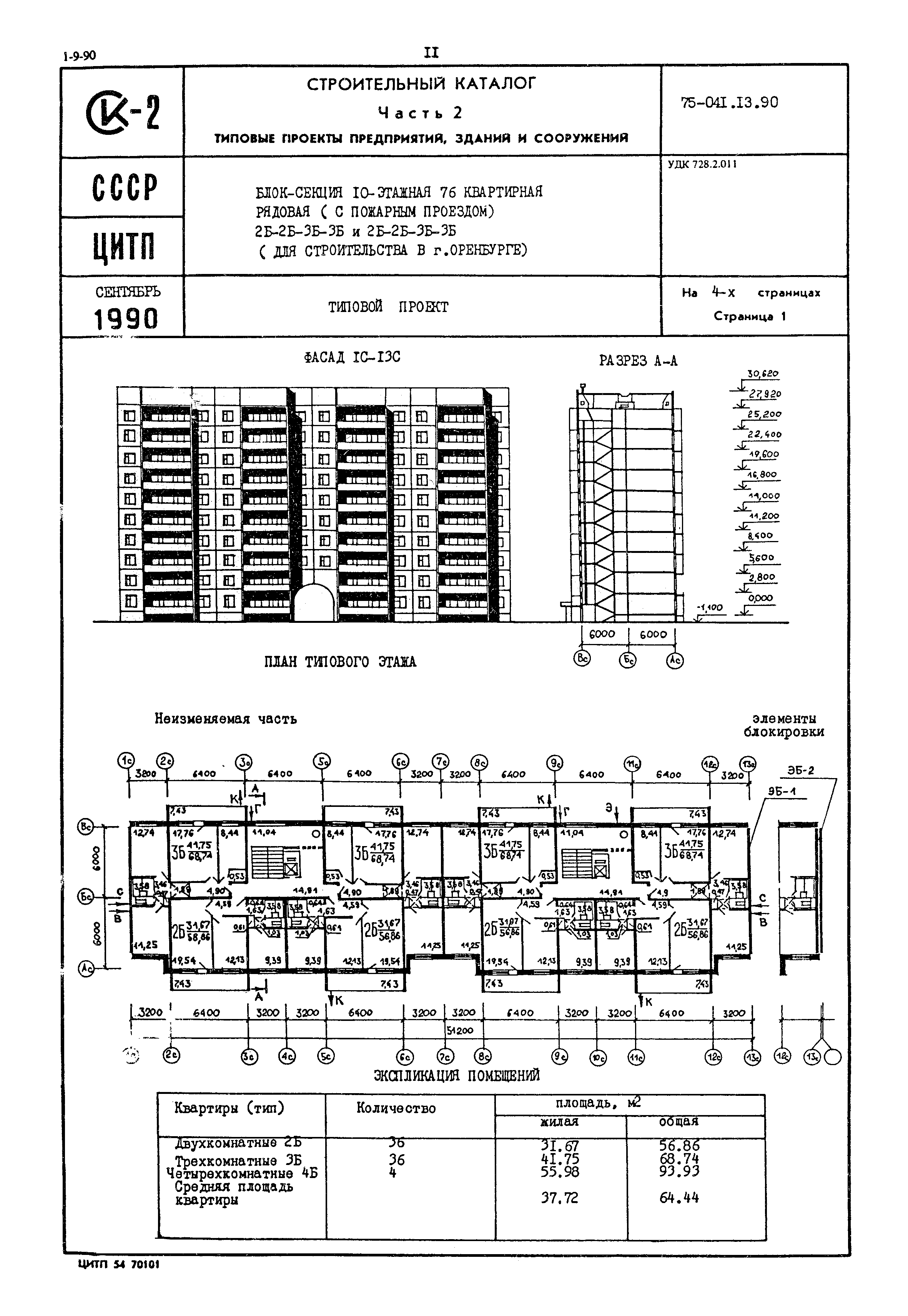 Типовой проект 75-041.13.90