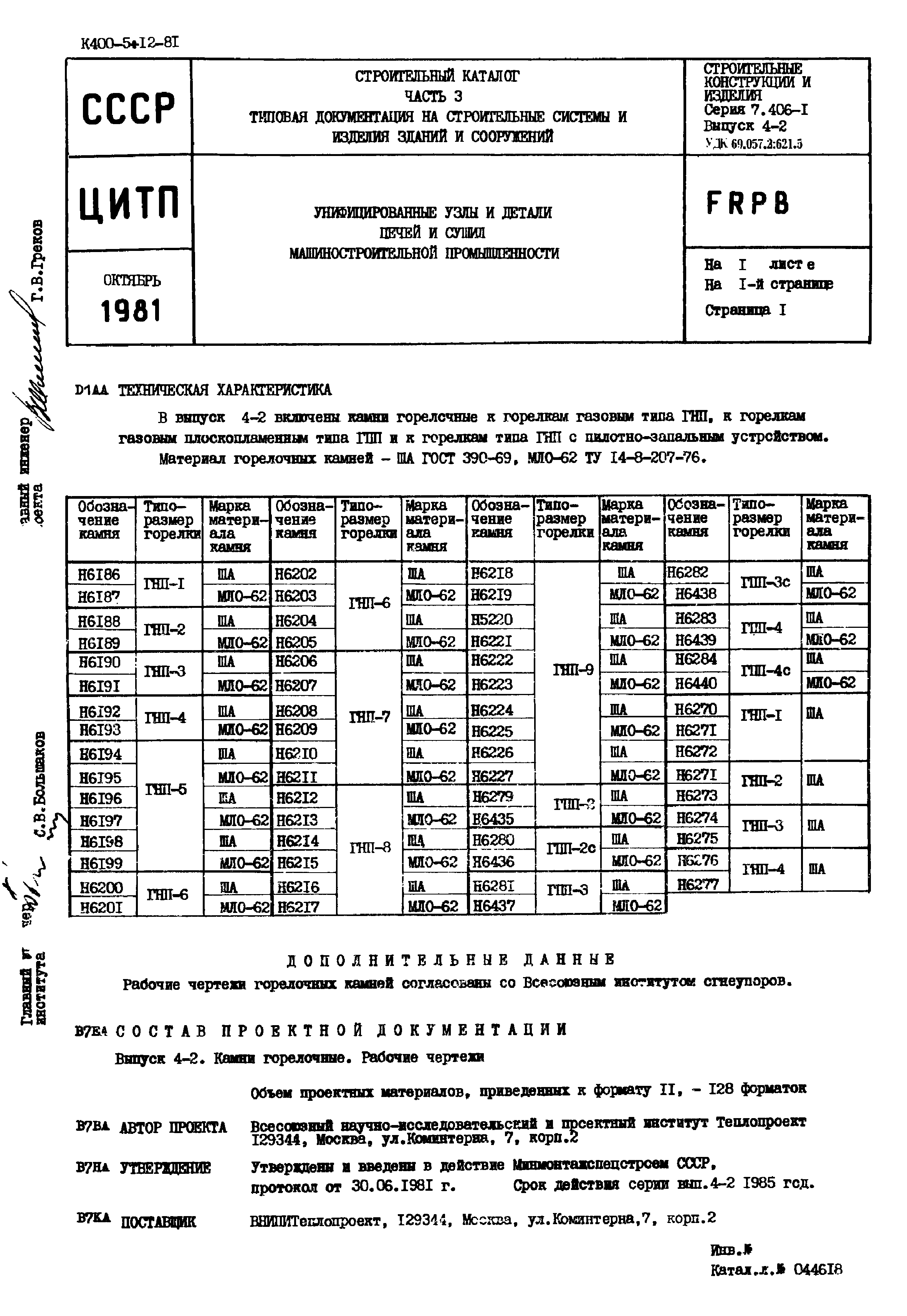 Серия 7.406-1