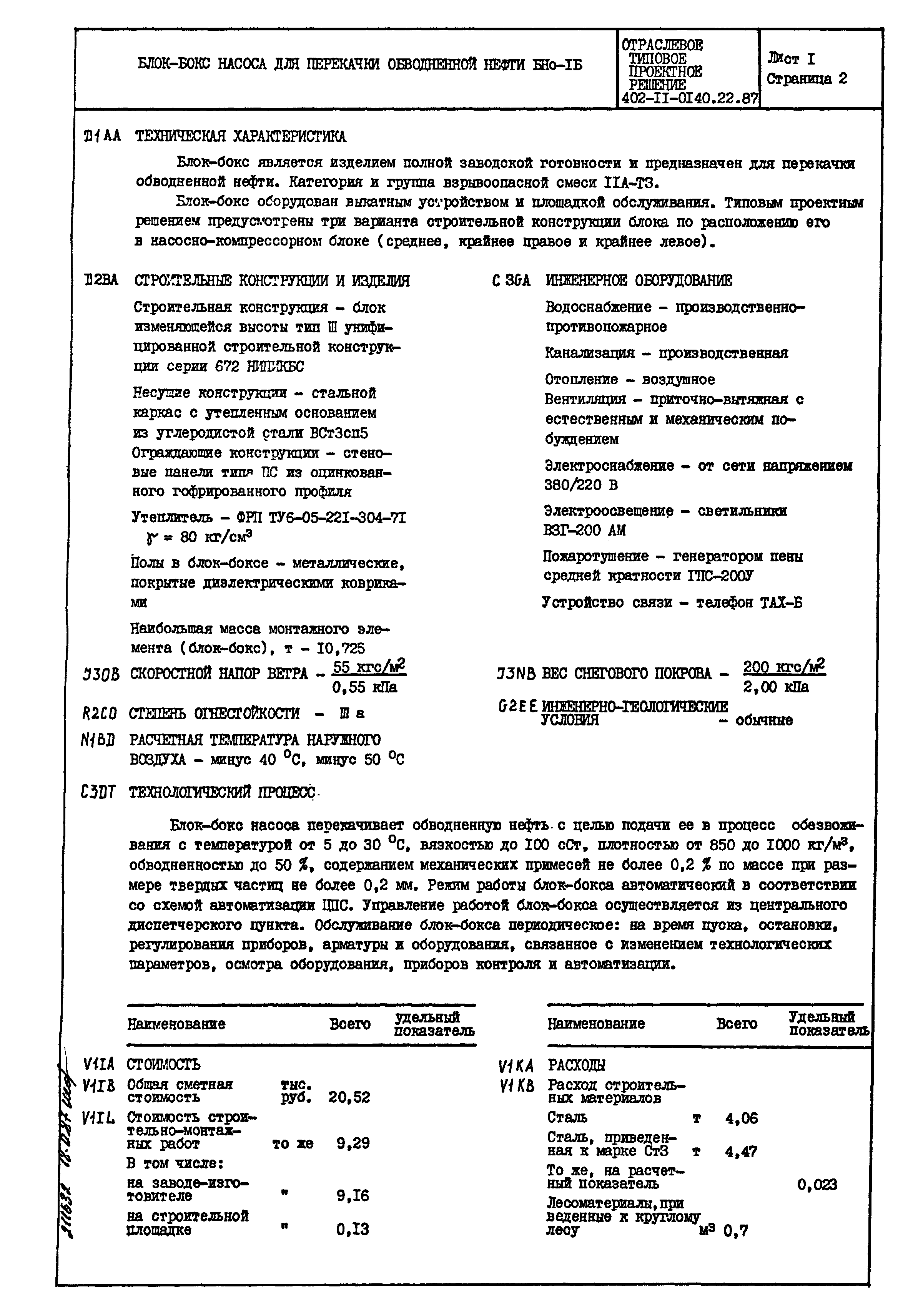 Типовые проектные решения 402-11-0140.22.87