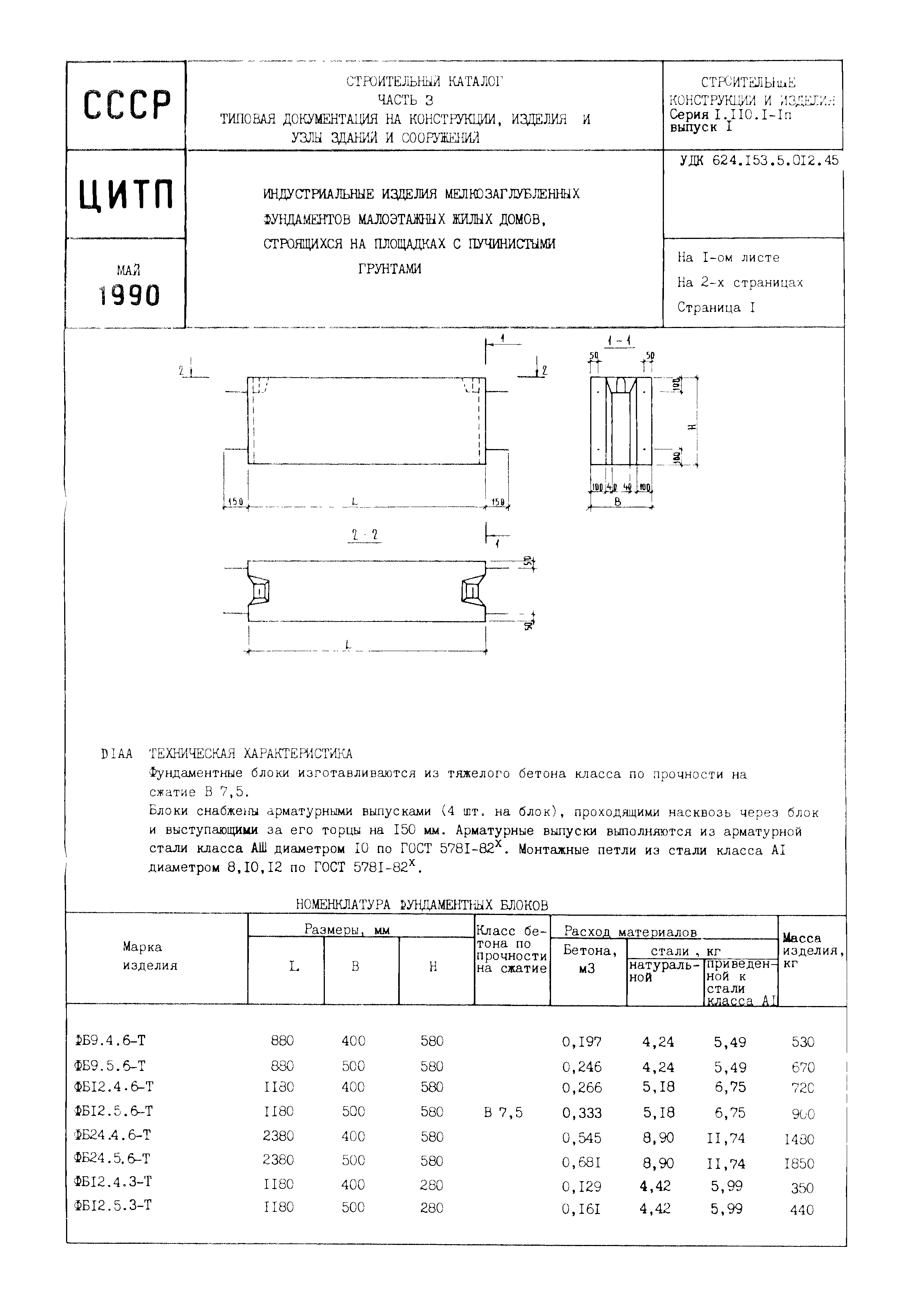Серия 1.110.1-1п