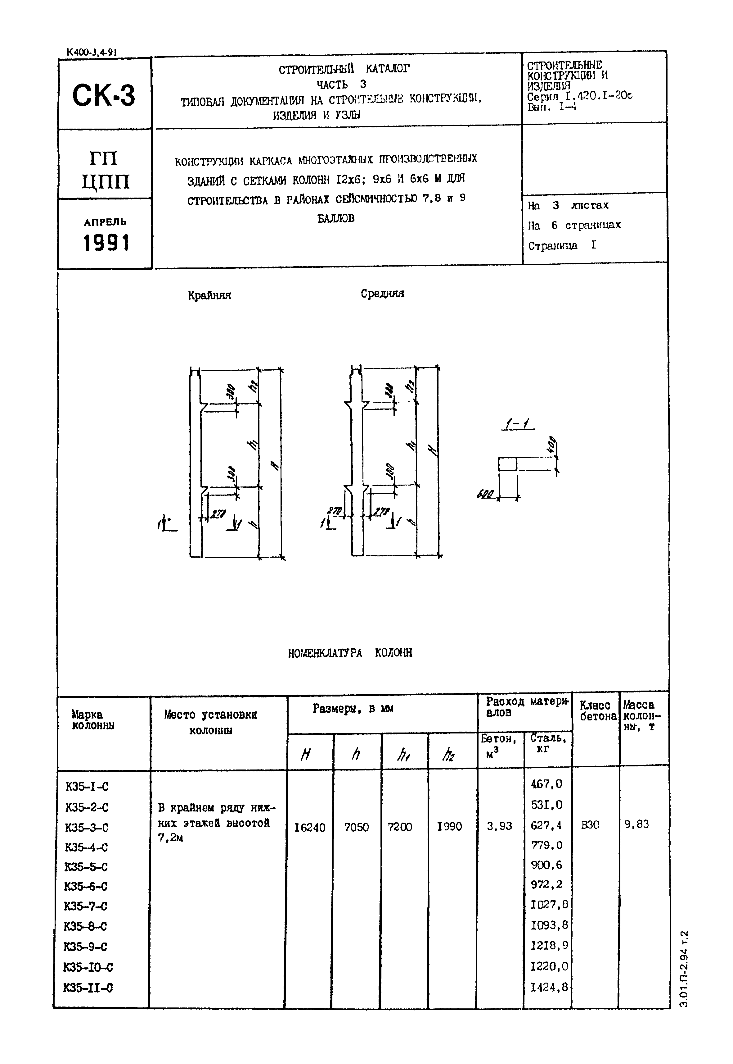 Серия 1.420.1-20с