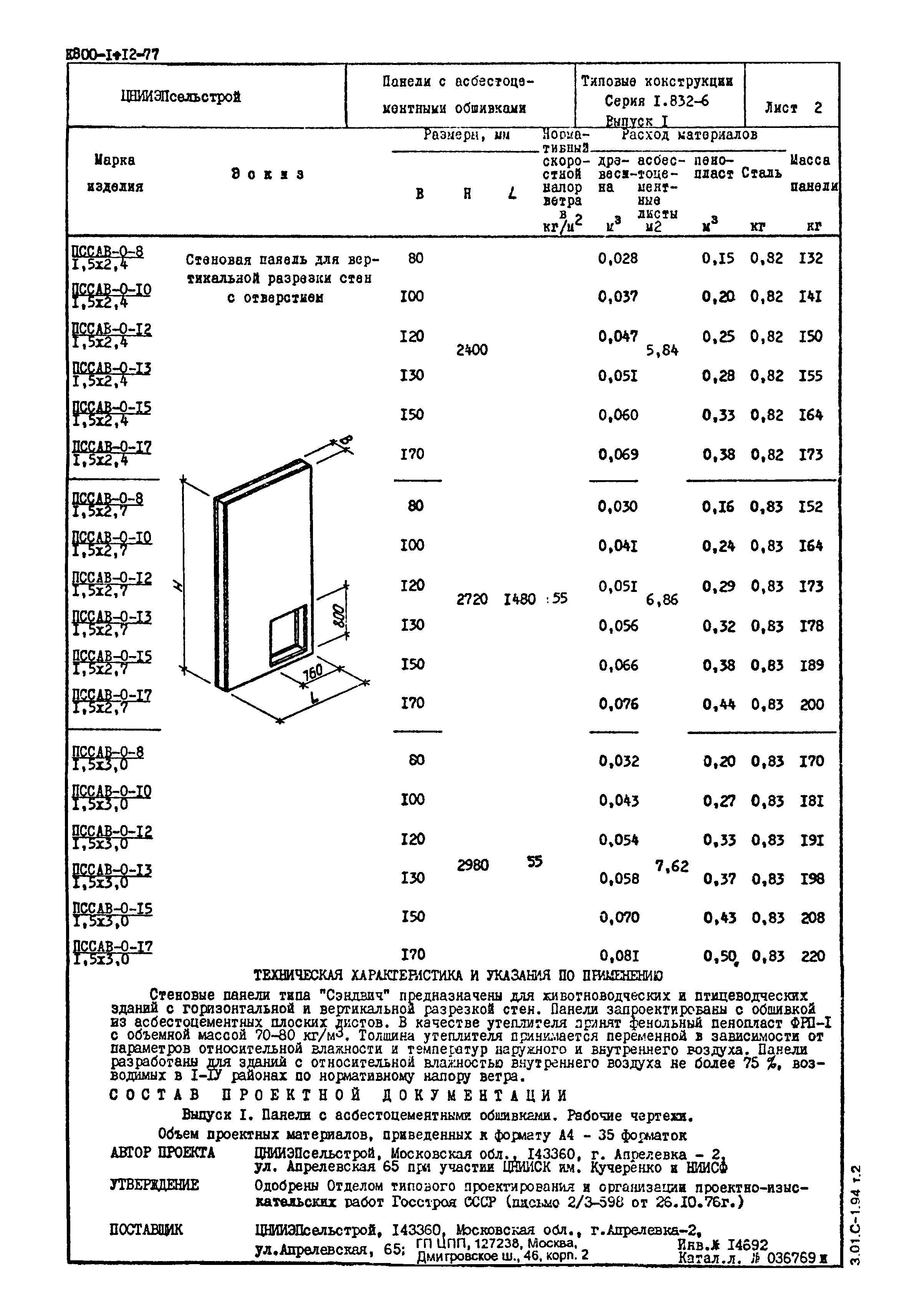 Серия 1.832-6