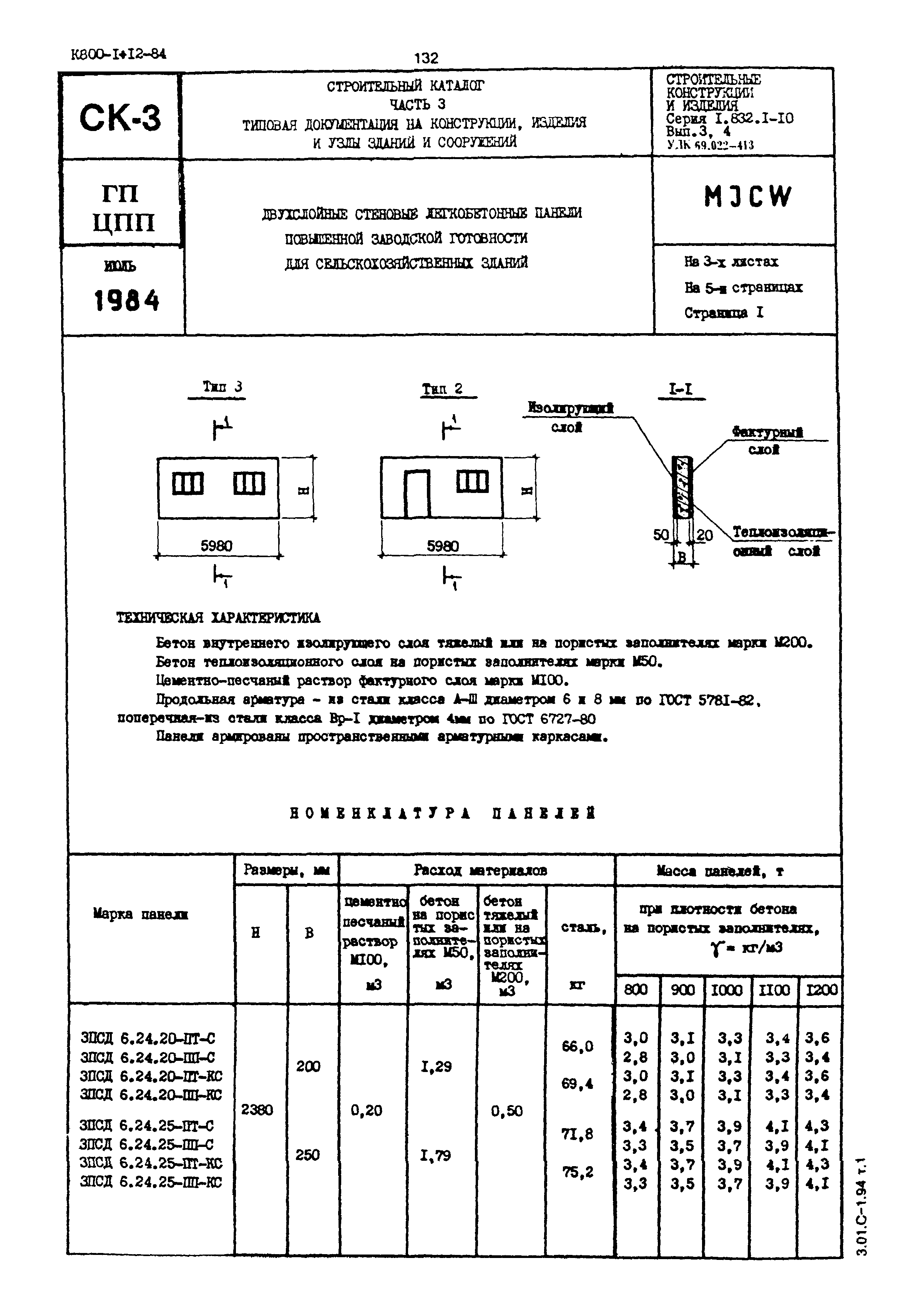 Серия 1.832.1-10