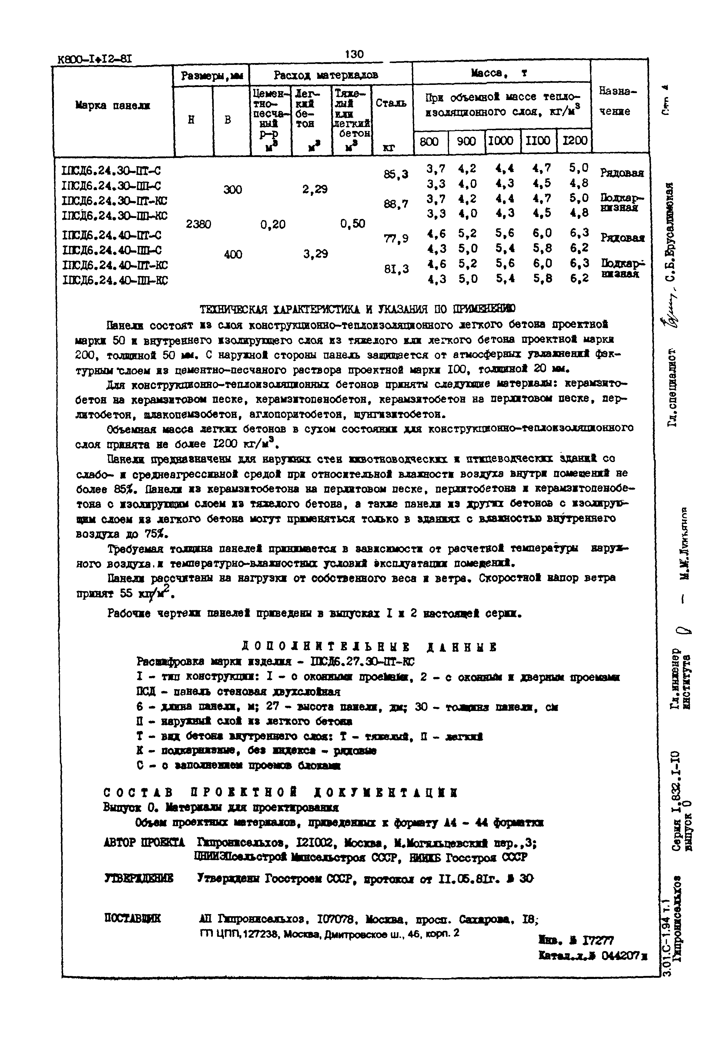 Серия 1.832.1-10