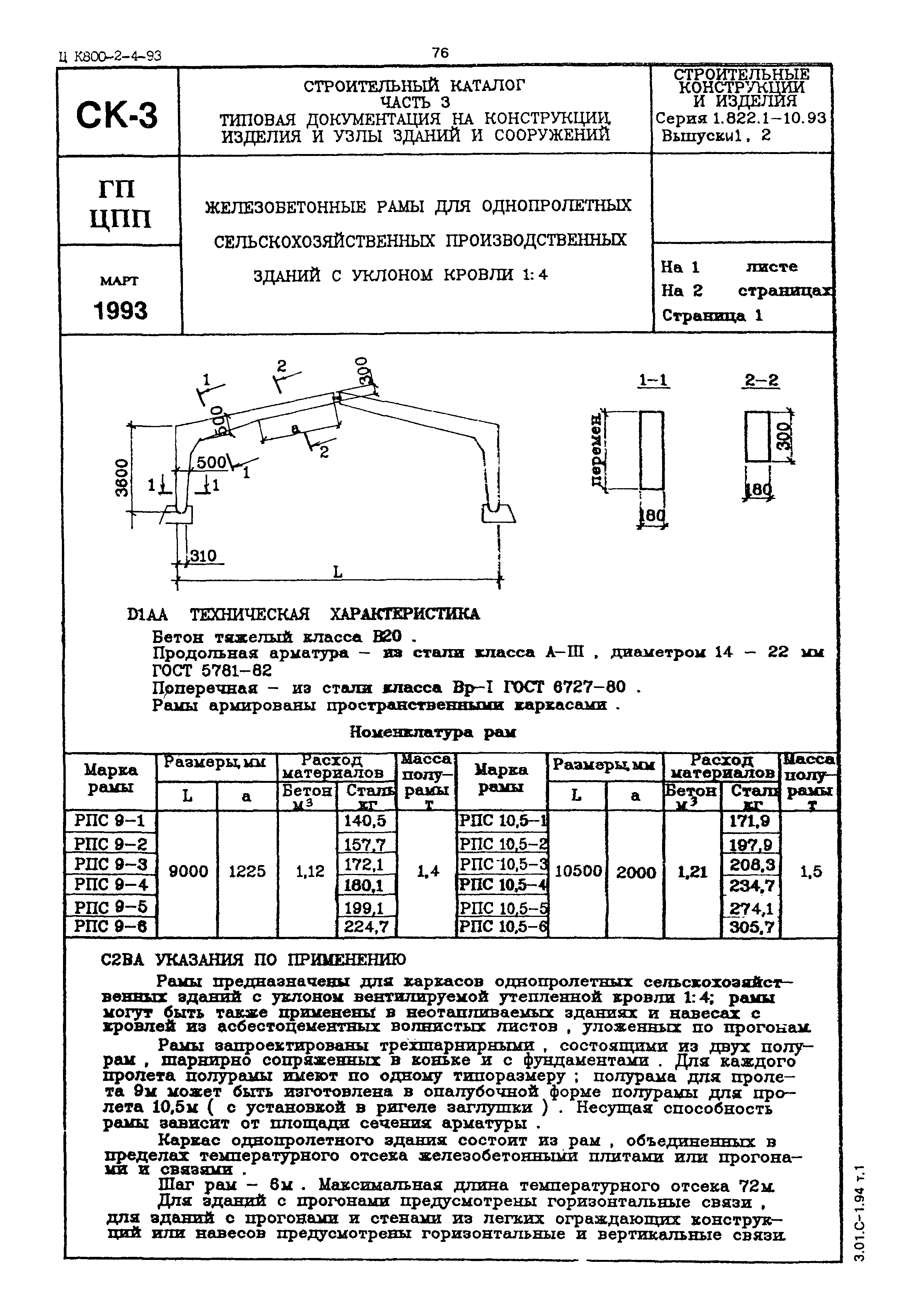 Серия 1.822.1-10.93