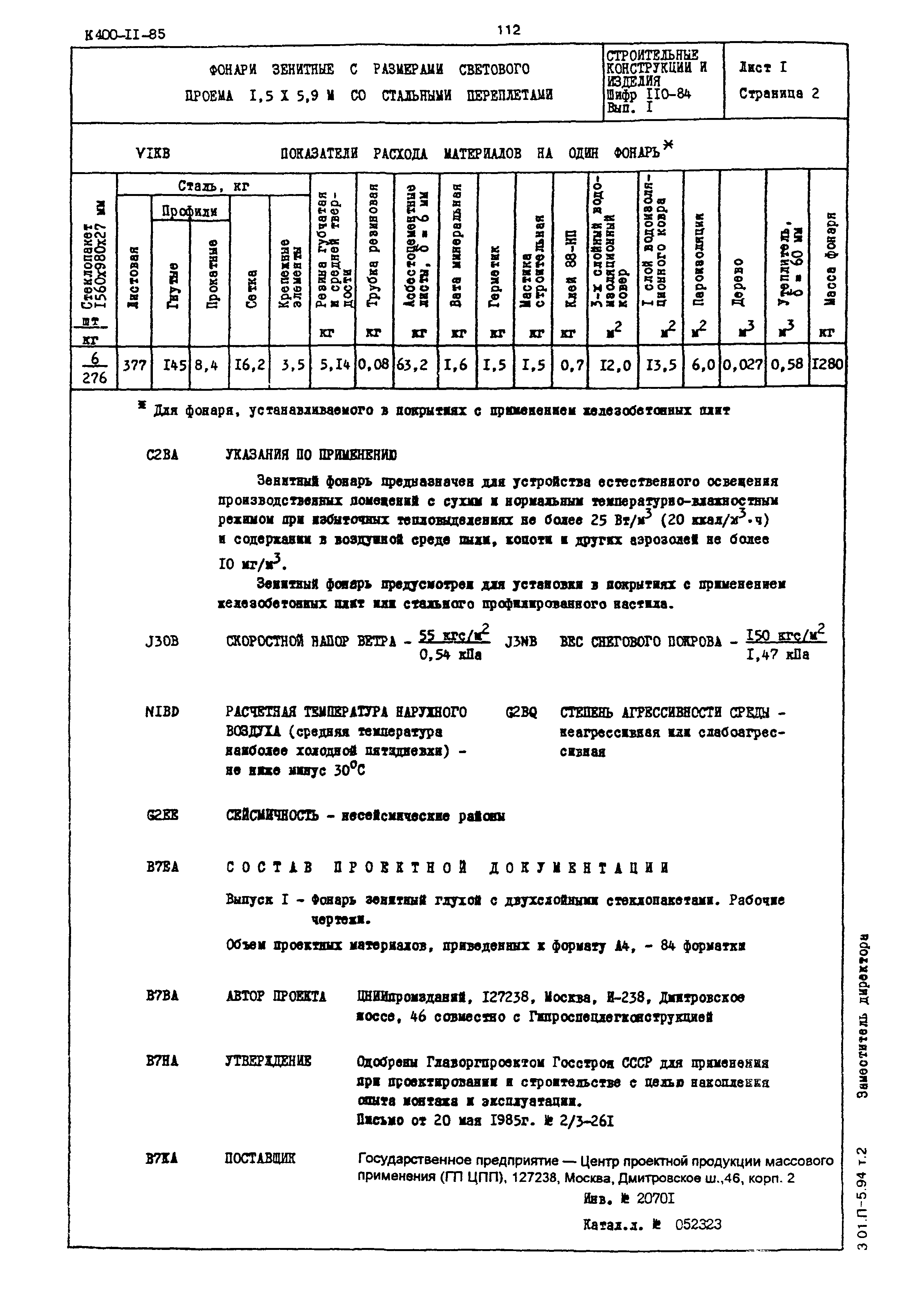 Шифр 110-84