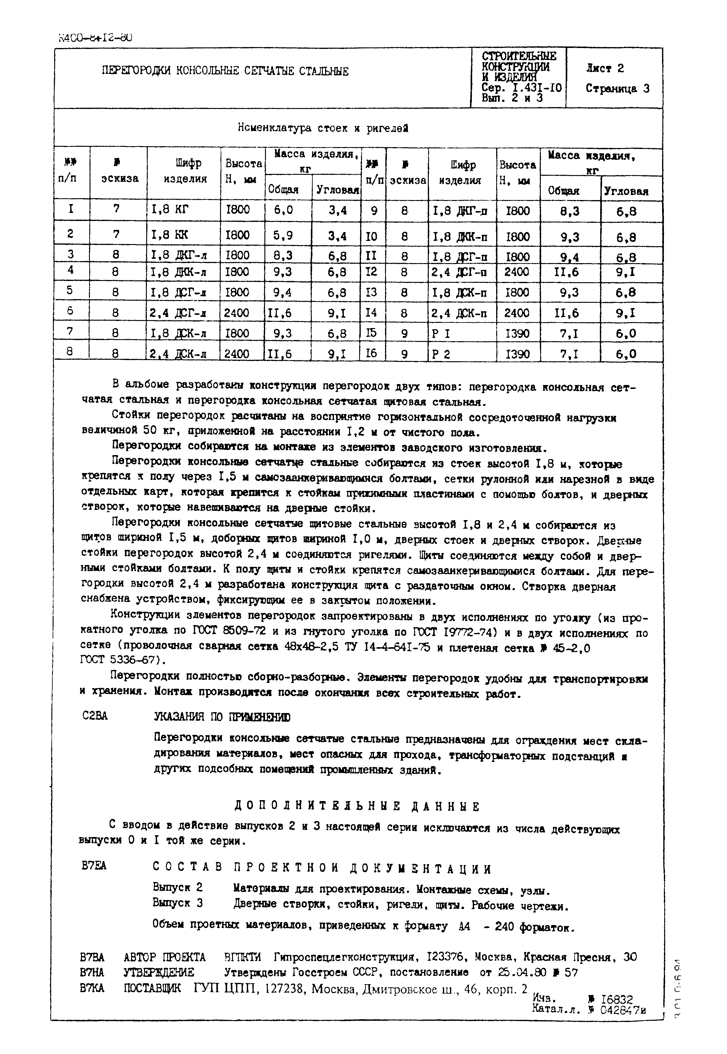 Серия 1.431-10