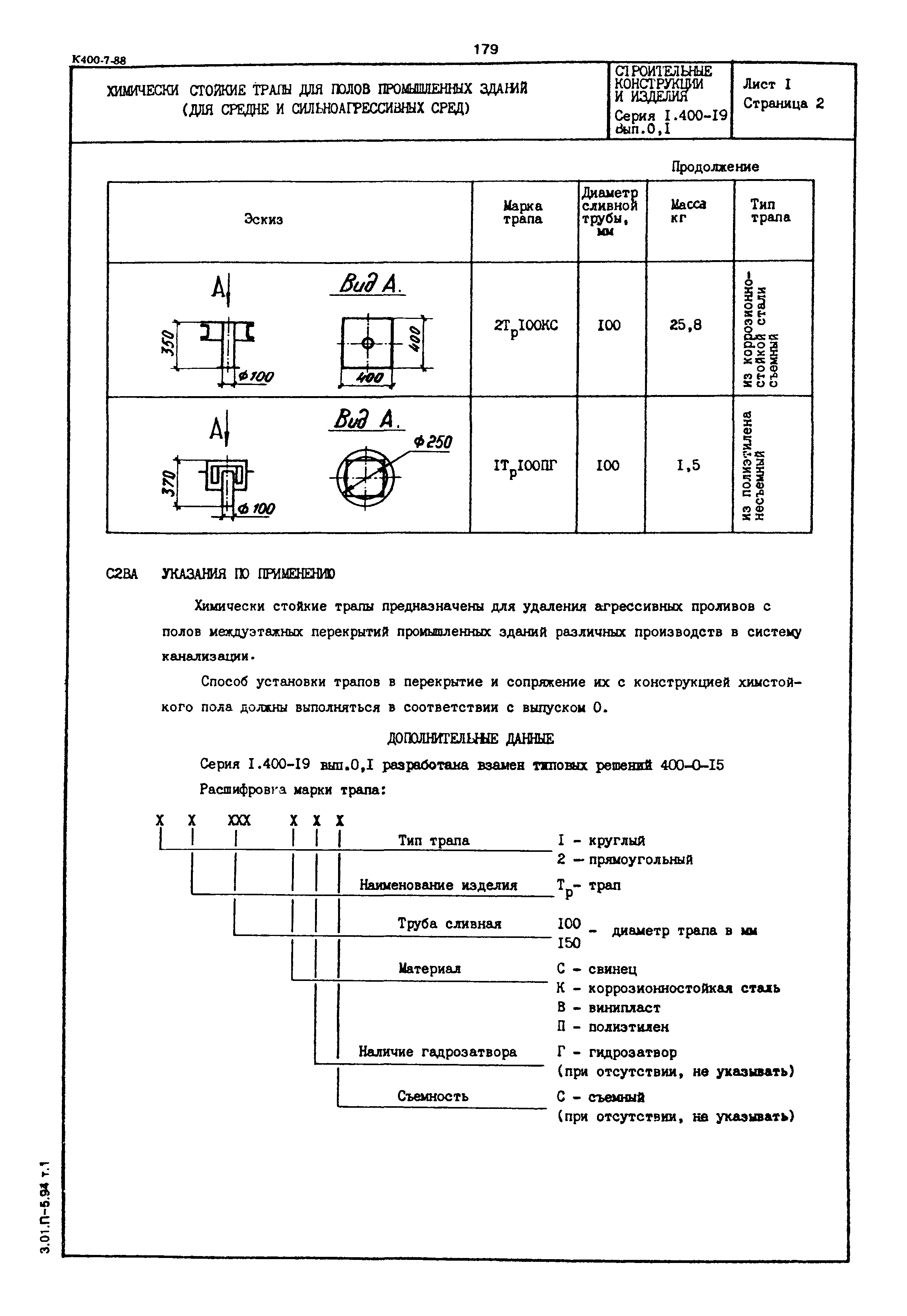 Серия 1.400-19