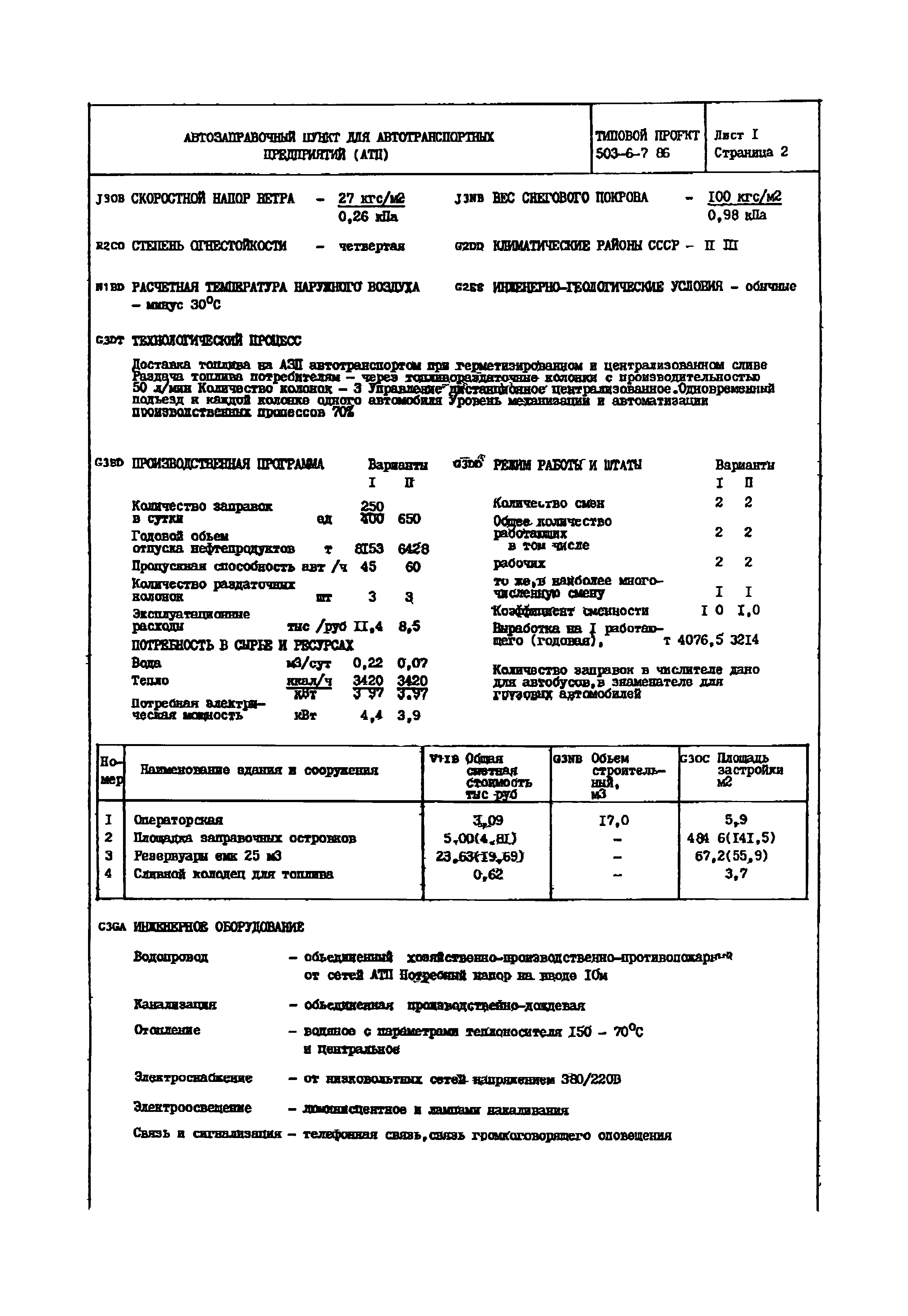 Типовой проект 503-6-7.86