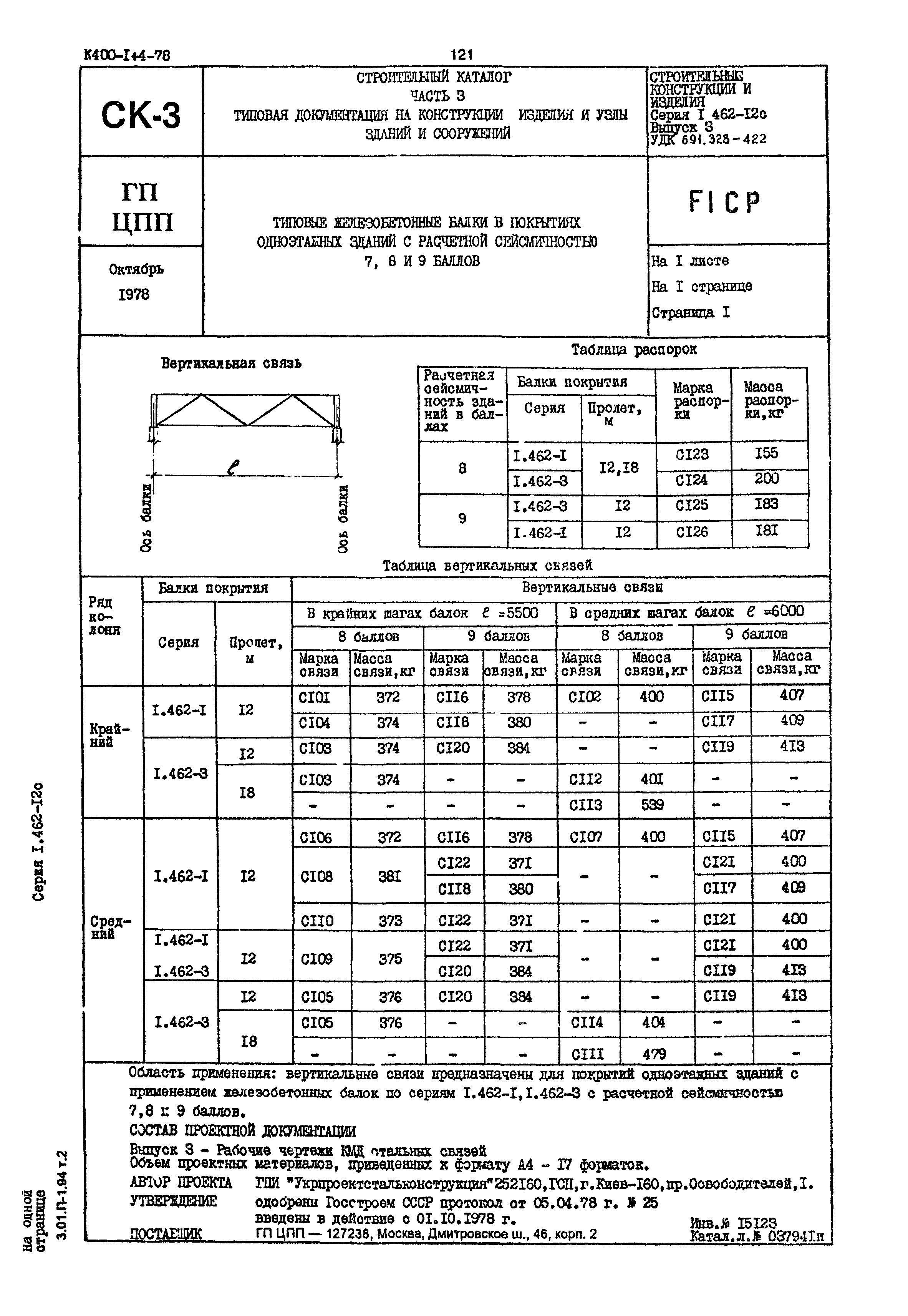 Серия 1.462-12с