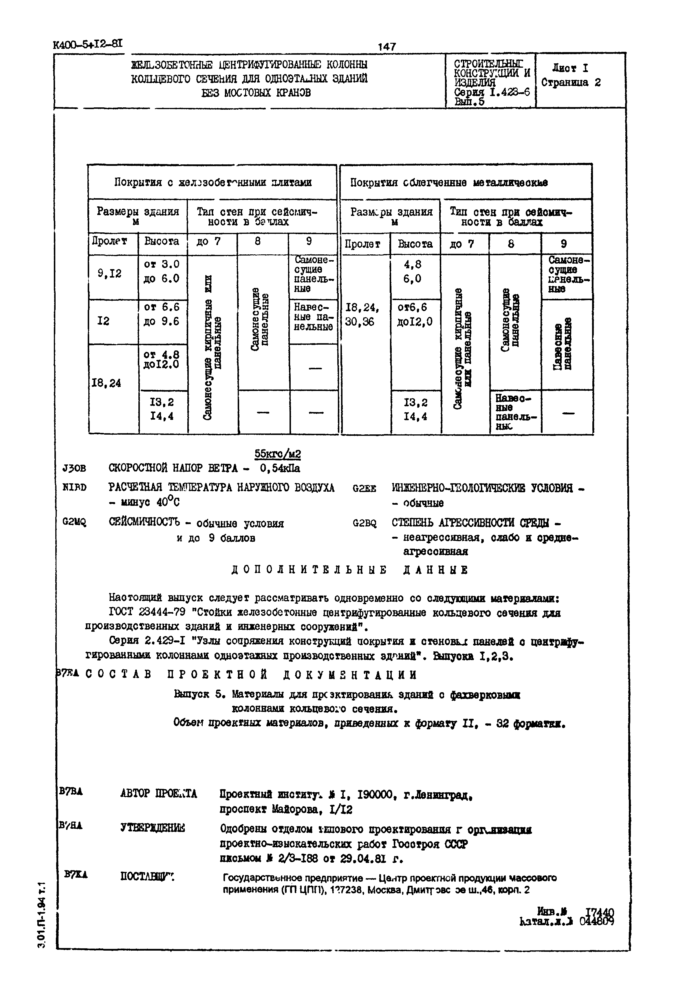 Серия 1.423-6