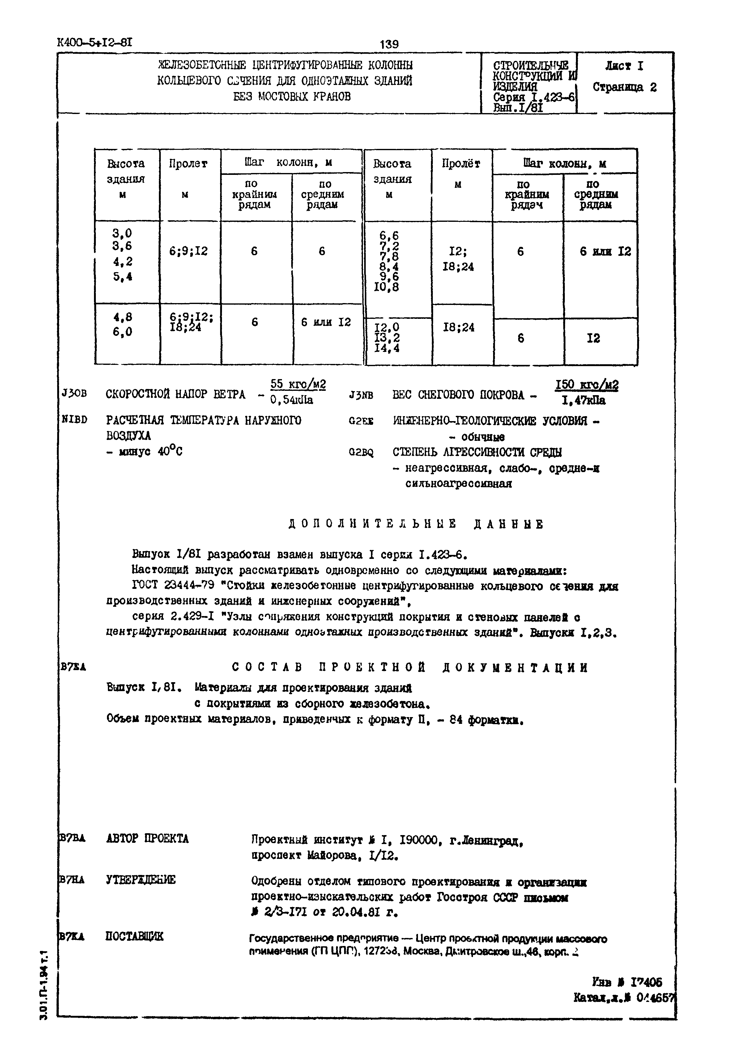 Серия 1.423-6